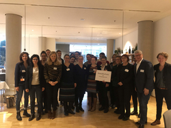 Das Bündnis Istanbul-Konvention beim Parlamentarischen Frühstück  Gruppenaufnahme Parlamentarisches Frühstück 2019