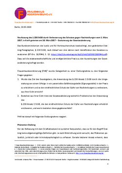 2020-05-18_ Evaluierung der Neufassung des 3238StGB zum verbesserten Schutz gegen Nachstellung