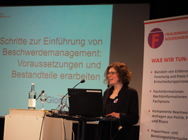 Gloria Goldner, Projektleiterin FHK Gloria Goldner, Projektleiterin FHK