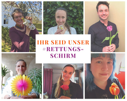 Fotoaktion: Ihr seid unser #Rettungsschirm - Stufe 2 Fotoaktion: Ihr seid unser #Rettungsschirm